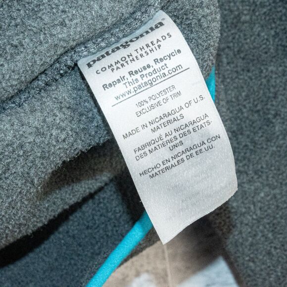 Patagonia Women's Lightweight Synchilla Snap-T Pullover Fleece sweater jacket S - Picture 7 of 9